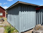 Isolerad 20-fots container med kylrum och förvaringsutrymme
