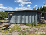 Isolerad 20-fots container med kylrum och förvaringsutrymme
