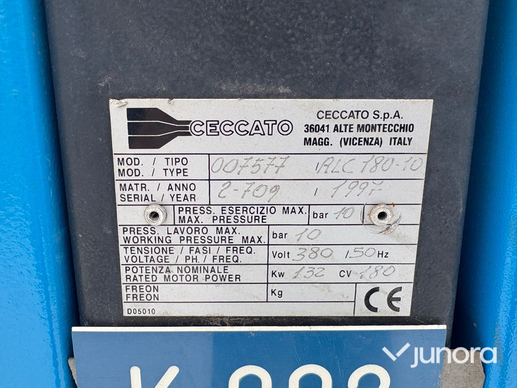 Kompressor - Ceccato, RLC 180