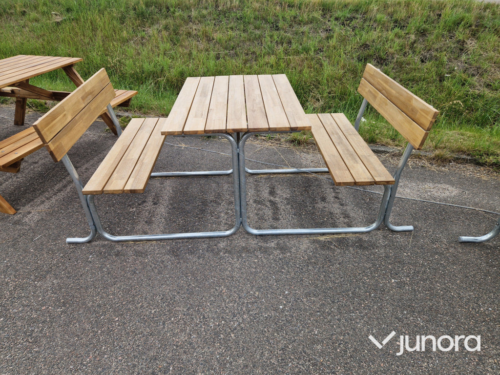 Trädgårdsbord / Picknickbord Oanvänd