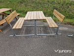 Trädgårdsbord / Picknickbord Oanvänd