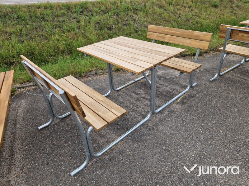 Trädgårdsbord / Picknickbord Oanvänd