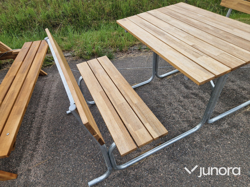 Trädgårdsbord / Picknickbord Oanvänd