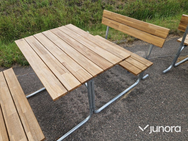 Trädgårdsbord / Picknickbord Oanvänd
