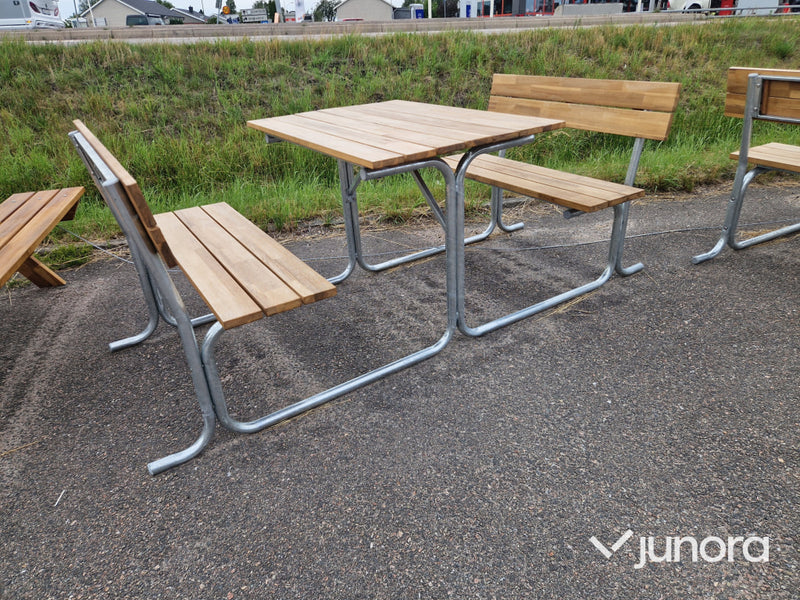 Trädgårdsbord / Picknickbord Oanvänd