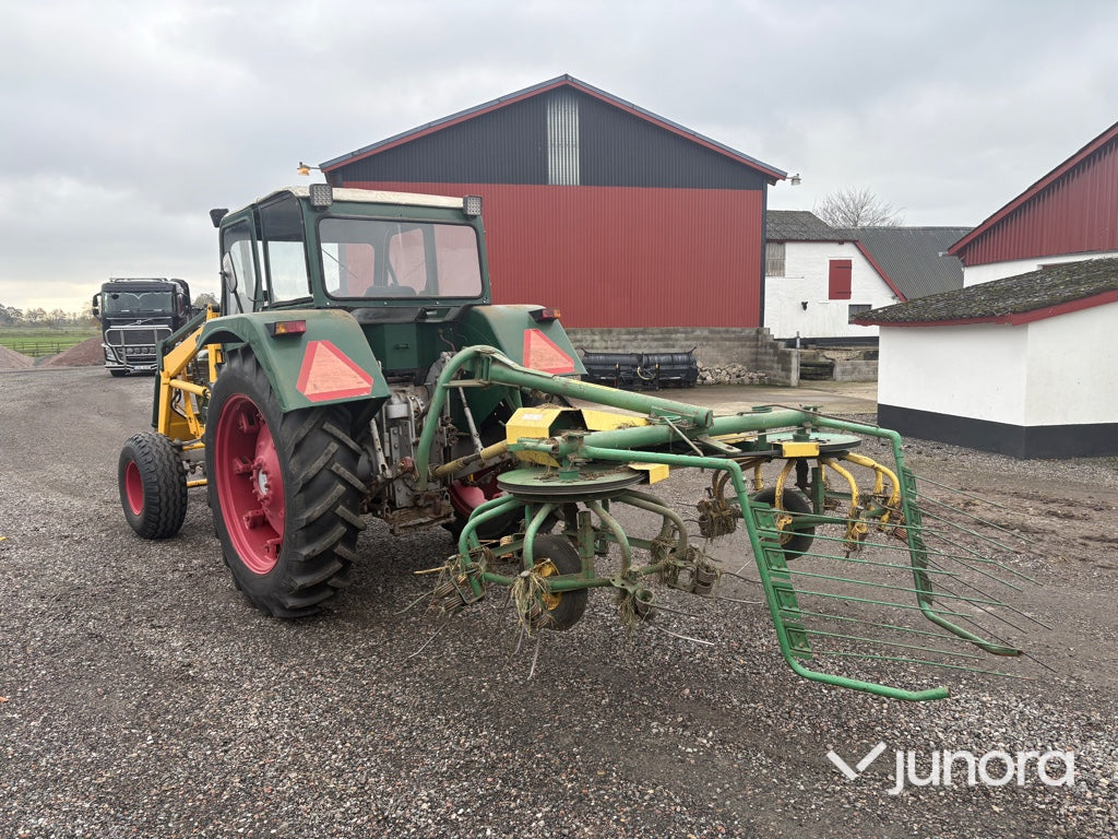 Traktor Deutz D 6006 VARIANT med Frontlastare & Klippan-hytt
