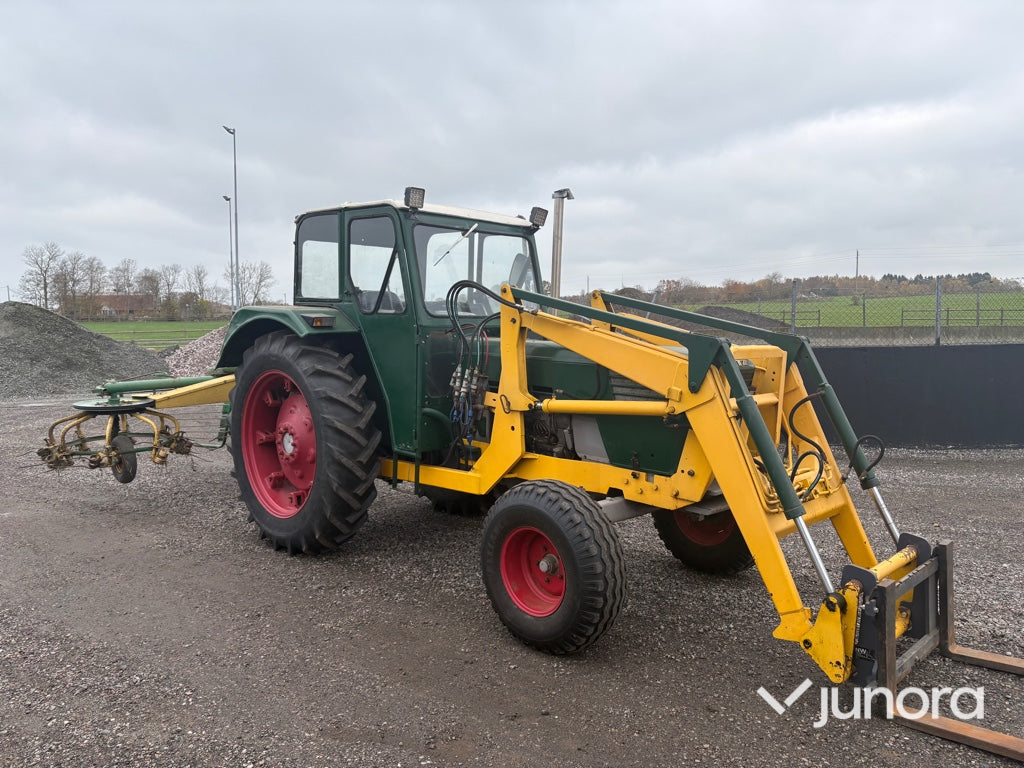 Traktor Deutz D 6006 VARIANT med Frontlastare & Klippan-hytt