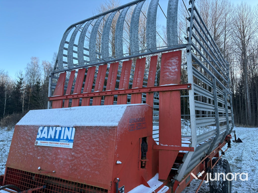 Självlastarvagn - Santini G.50