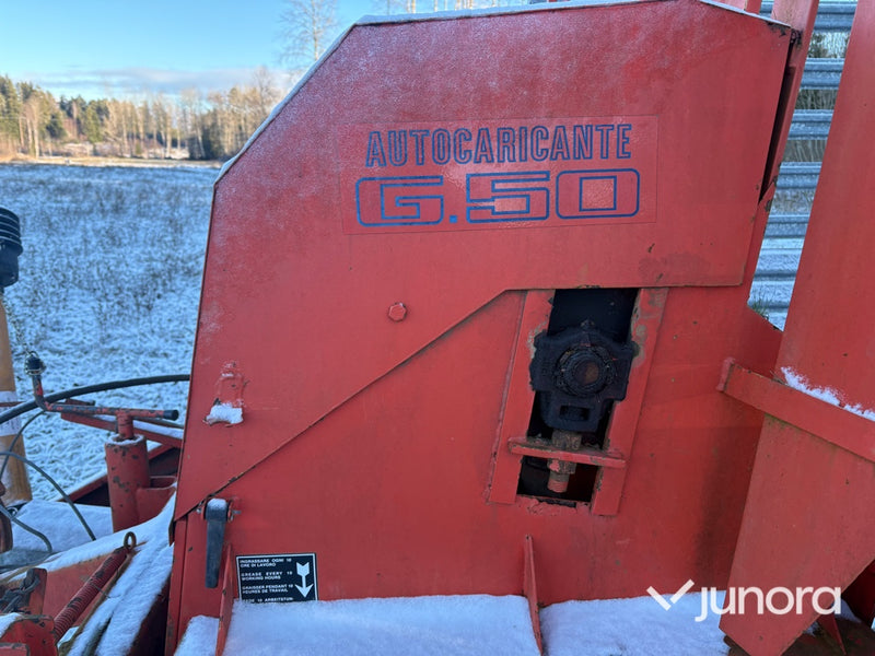Självlastarvagn - Santini G.50