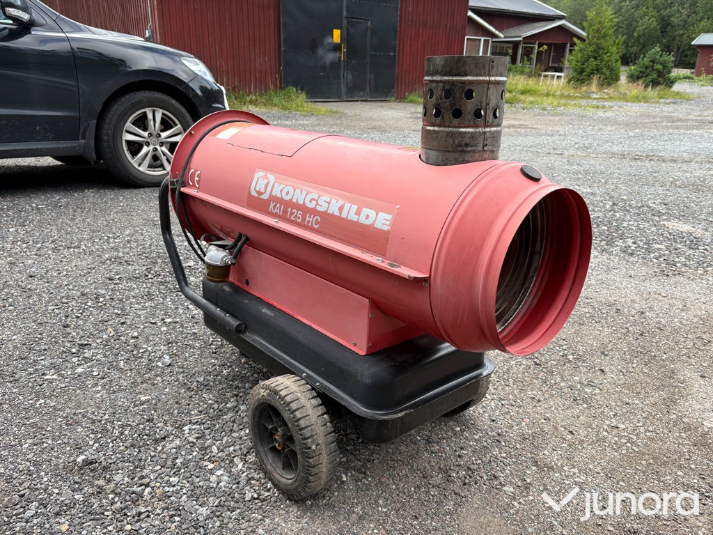 Varmluftsfläkt / värmeaggregat - Kongskilde KAI 125 HC