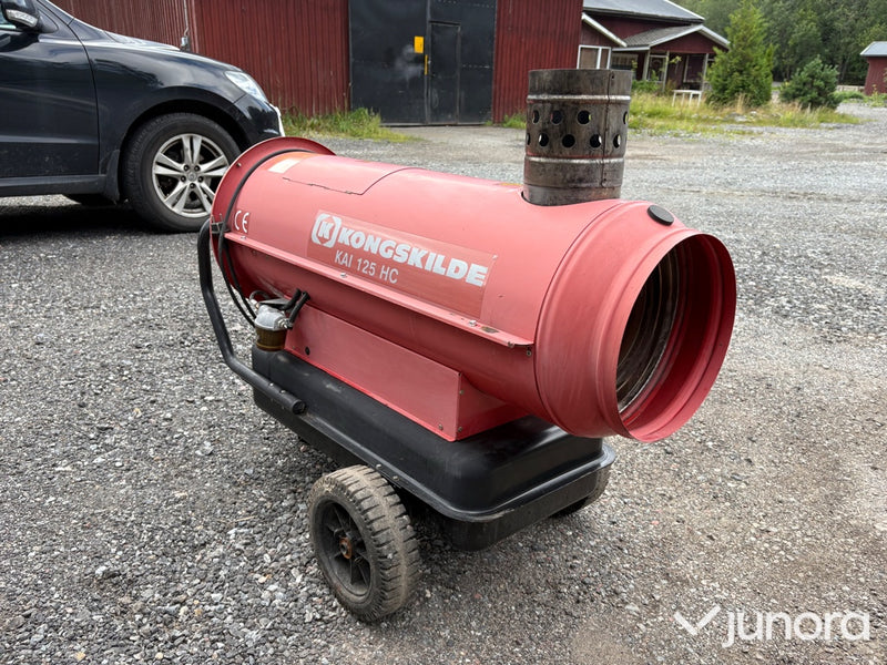 Varmluftsfläkt / värmeaggregat Kongskilde KAI 125 HC