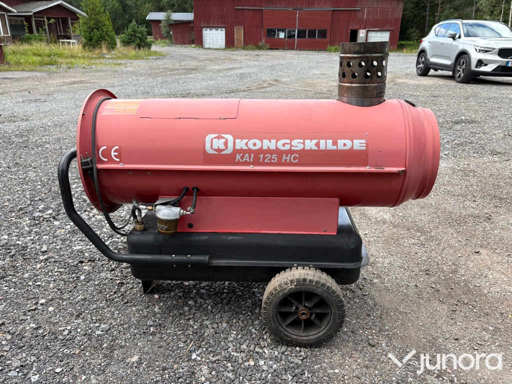 Varmluftsfläkt / värmeaggregat - Kongskilde KAI 125 HC