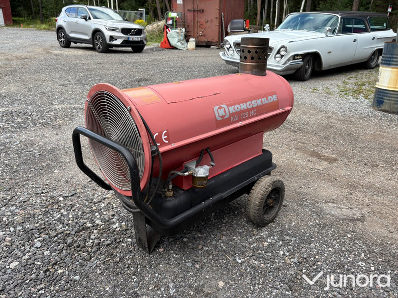 Varmluftsfläkt / värmeaggregat Kongskilde KAI 125 HC