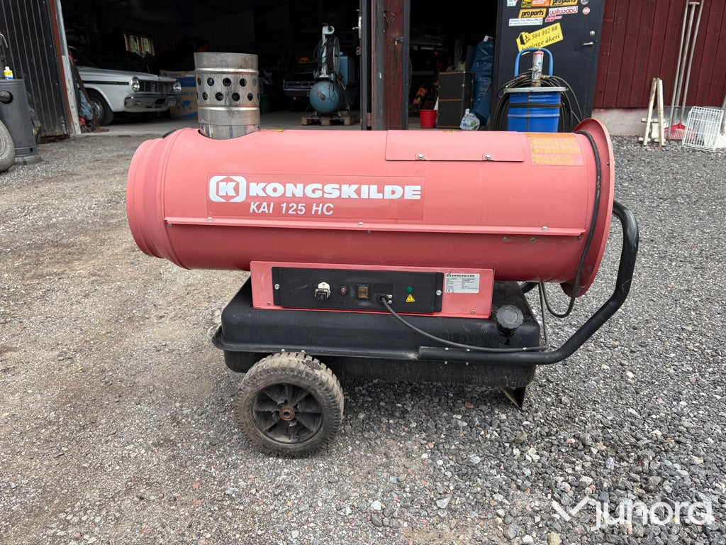 Varmluftsfläkt / värmeaggregat - Kongskilde KAI 125 HC