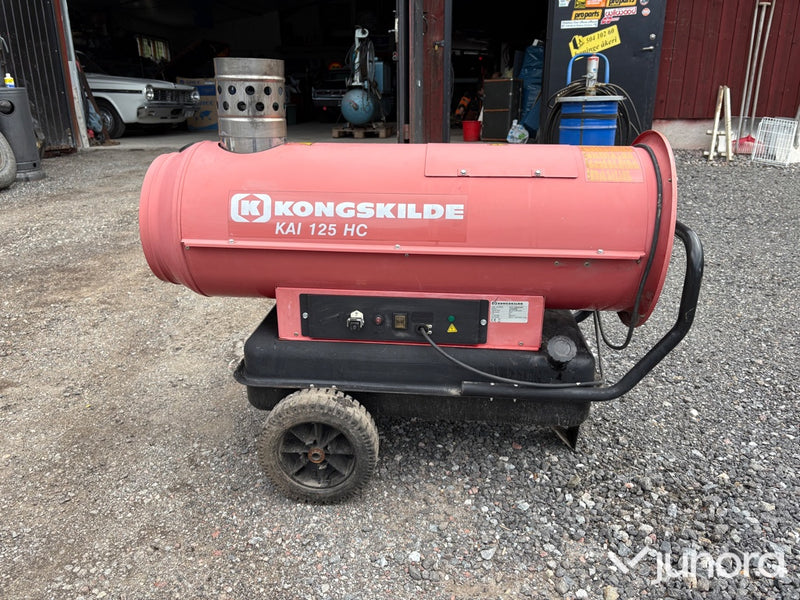 Varmluftsfläkt / värmeaggregat Kongskilde KAI 125 HC