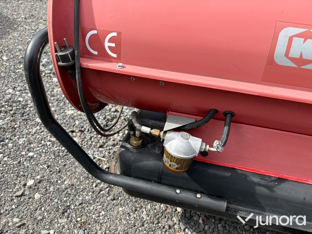 Varmluftsfläkt / värmeaggregat - Kongskilde KAI 125 HC