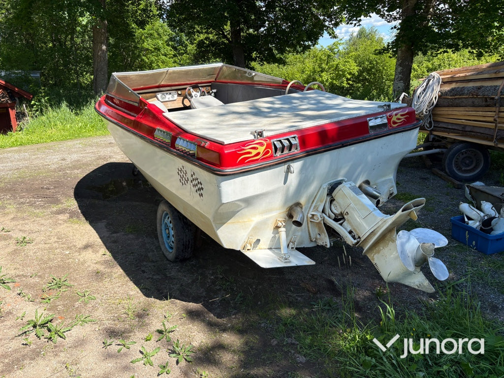 Båt Romeunner med Cheva 350 V8 & Volvo Penta 280