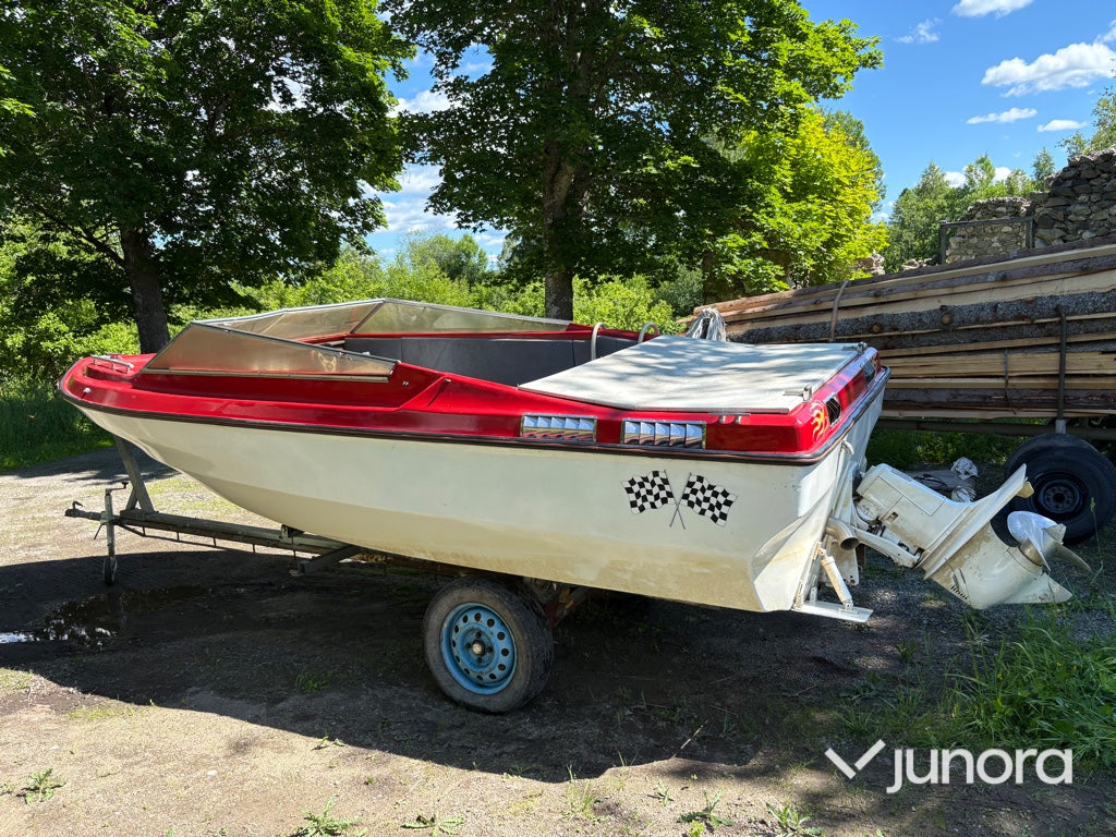 Båt Romeunner med Cheva 350 V8 & Volvo Penta 280