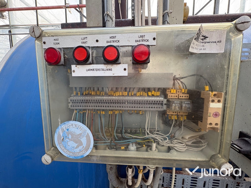 Industripanna - Danstoker, Weishaupt gasbrännare