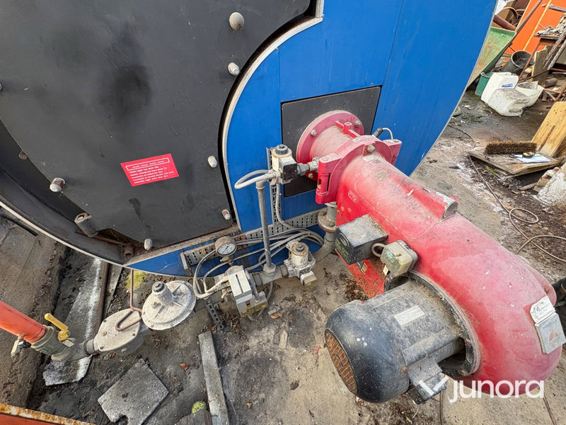 Industripanna - Danstoker, Weishaupt gasbrännare