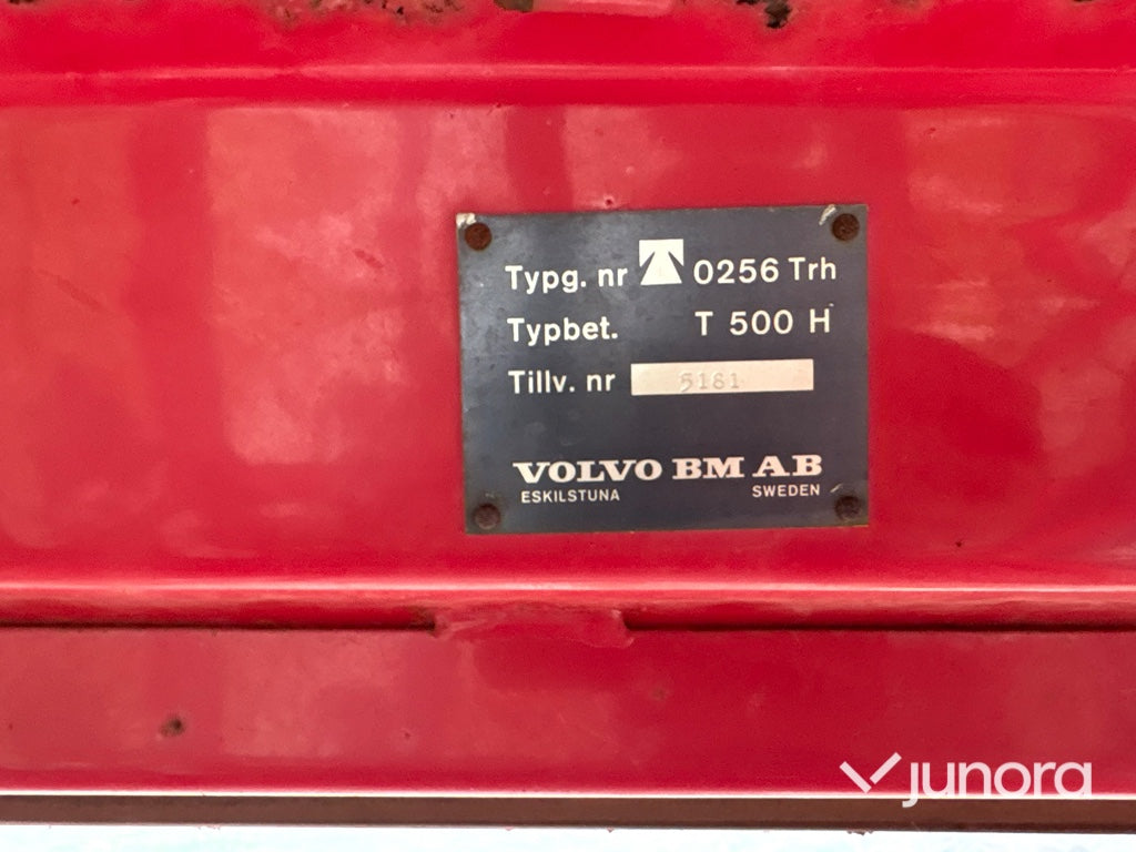 Traktor med lastare - Volvo BM, T 500