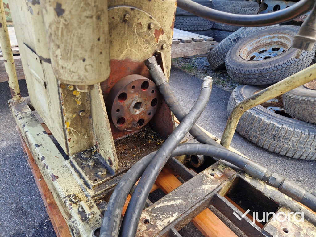 Hydraulpump på Stativ
