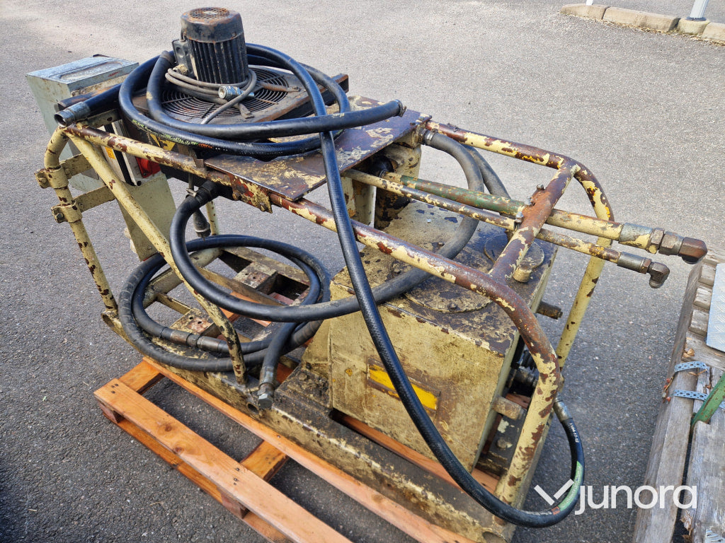 Hydraulpump på Stativ