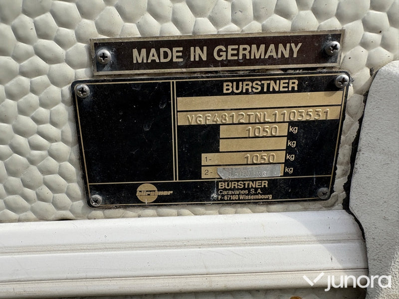 Husvagn - BÜRSTNER CITY 480 TN