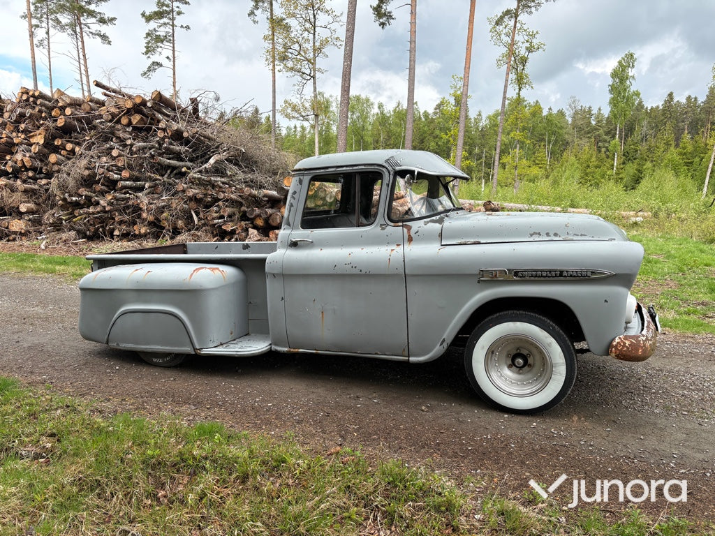 Veteranbil - Chevrolet, Stepside V8 ½T