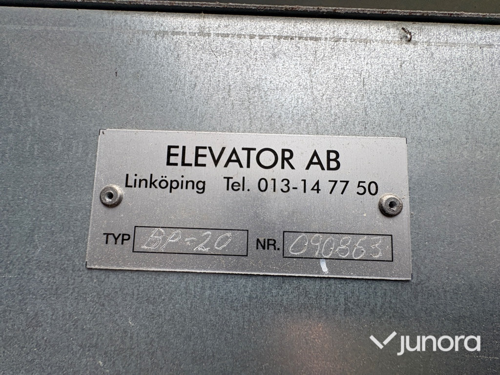 Transportband - Elevator BP-20