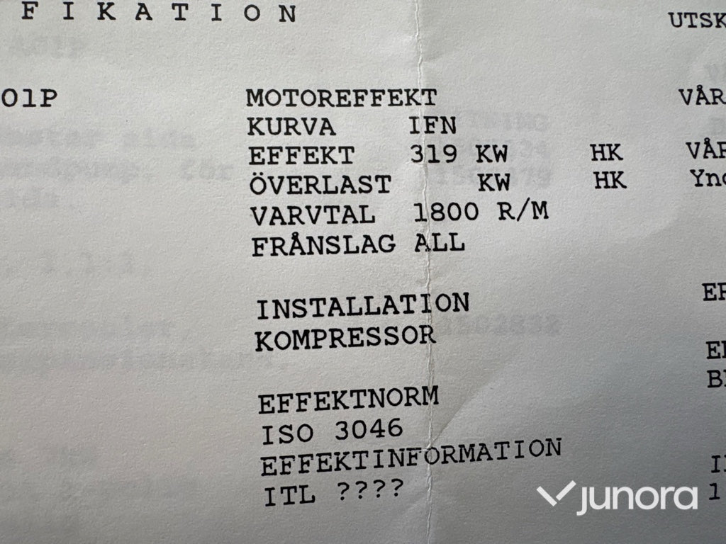 Scania DC16 41, V8