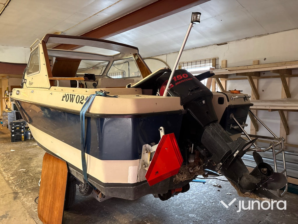 Motorbåt med trailer - Flipper, 620 HT