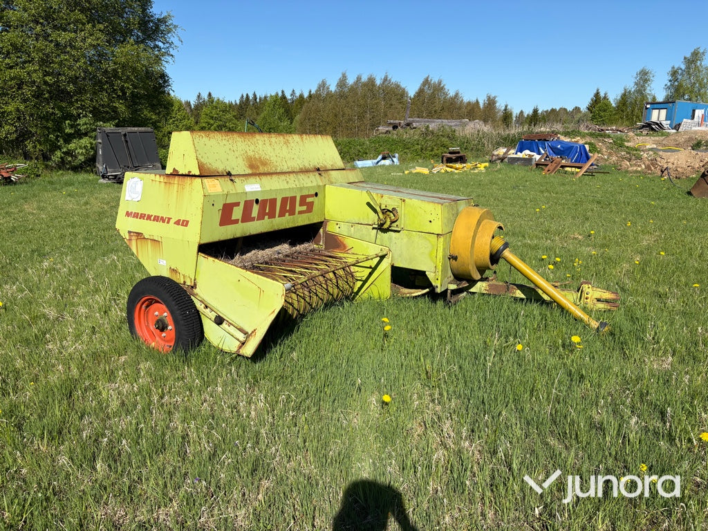 Småbalspress - Claas, Markant 40