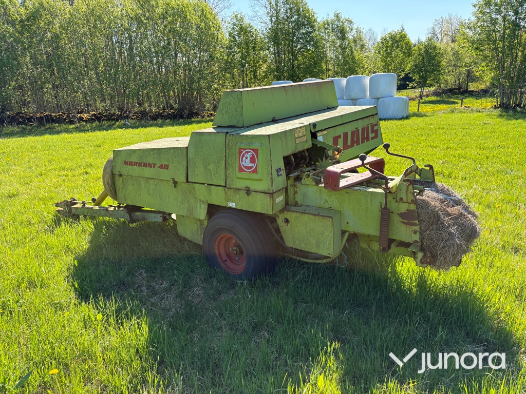 Småbalspress - Claas, Markant 40