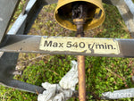 Flytgödselomrörare – PTO-driven, max 540 r/min