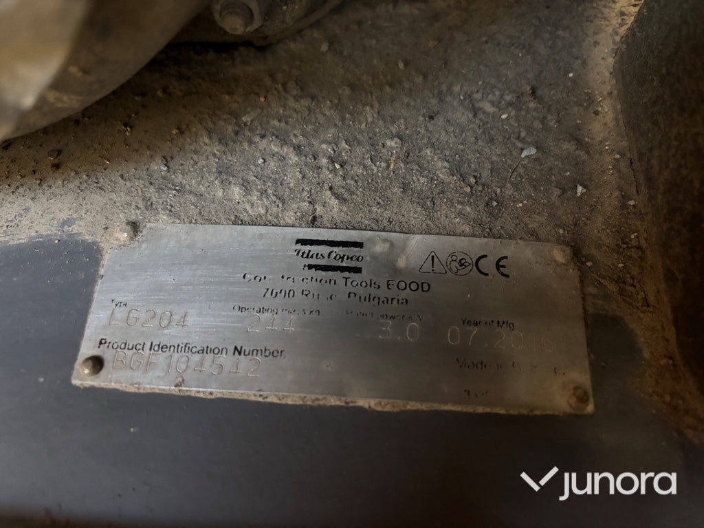 Markvibrator - Atlas Copco LG 204