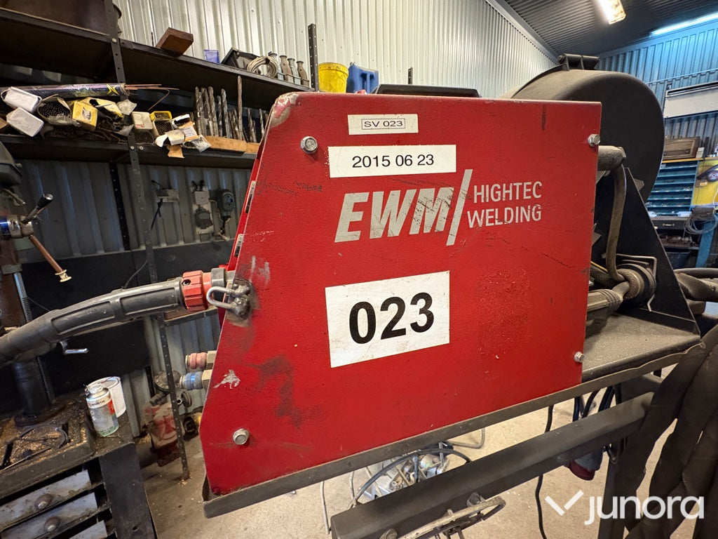 Rörtrådssvets MIG/MAG - EWM, Integral Drive 4