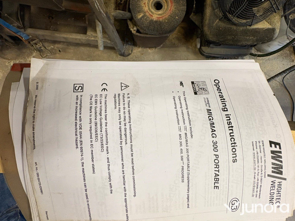 Rörtrådssvets MIG/MAG - EWM, Integral Drive 4