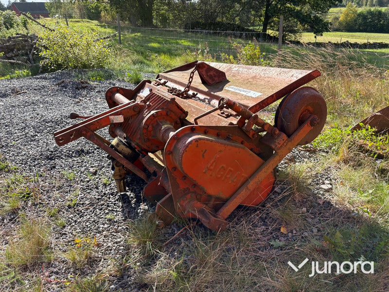 Jordfräs traktorburen för Trepunktsfäste
