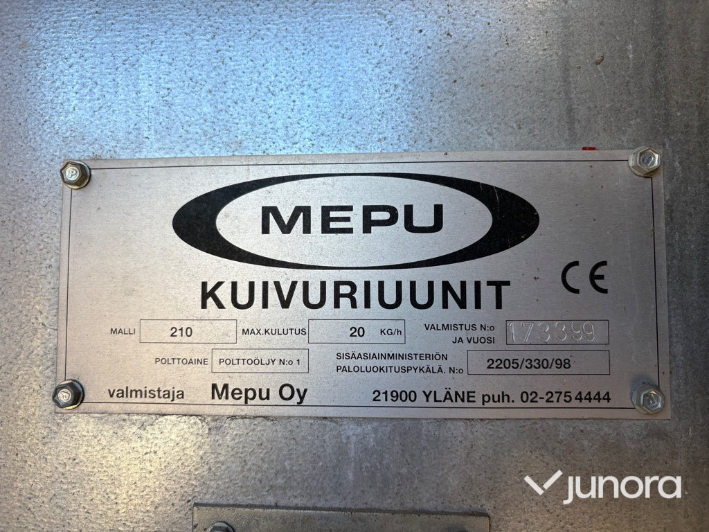 Mobil Spannmålstork - Mepu M180