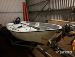 Båt - inkl. släp med elvinsch