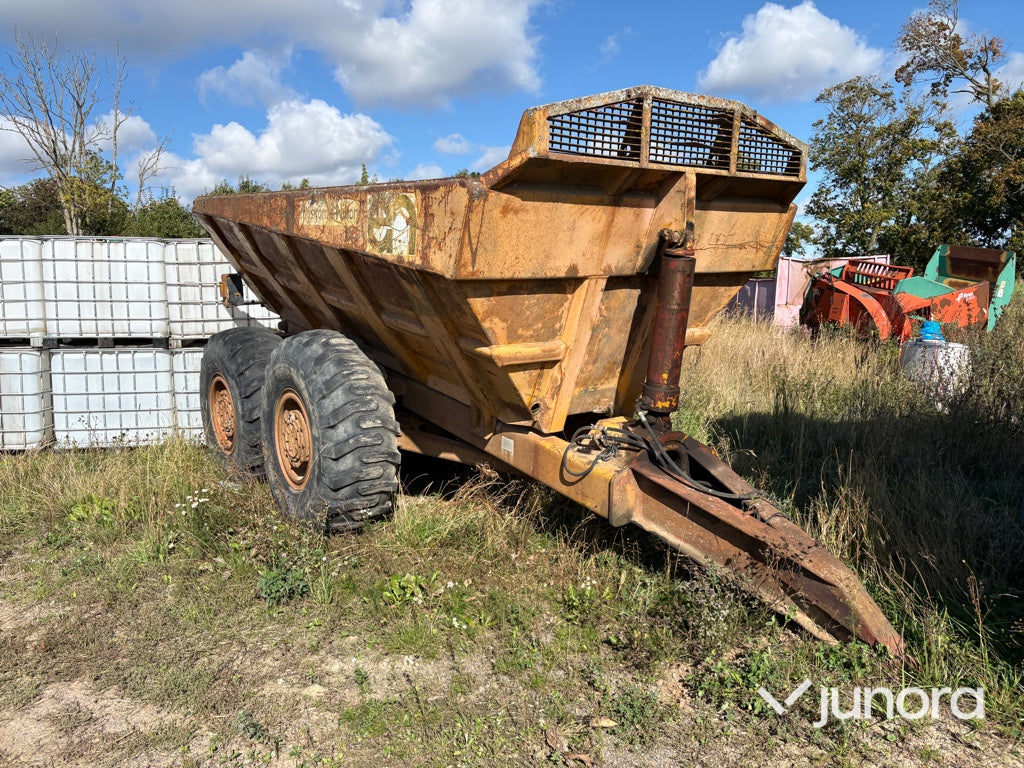 Dumpervagn Engström & Nilsson boggi hydraulisk tipp