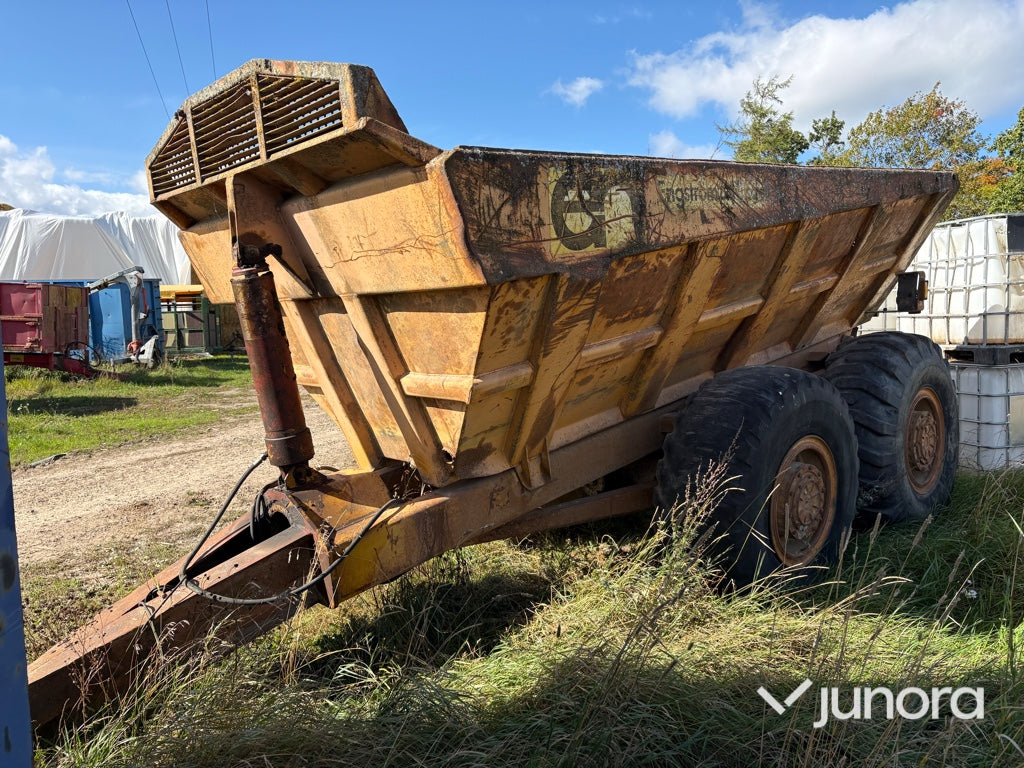 Dumpervagn Engström & Nilsson boggi hydraulisk tipp