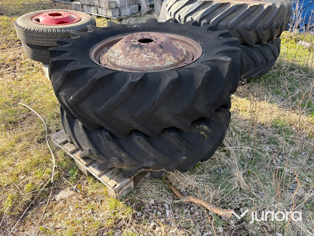 Traktorhjul - 14.9–28, Dubbelmontage