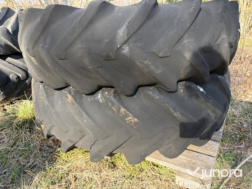 Traktorhjul - 14.9–28, Dubbelmontage