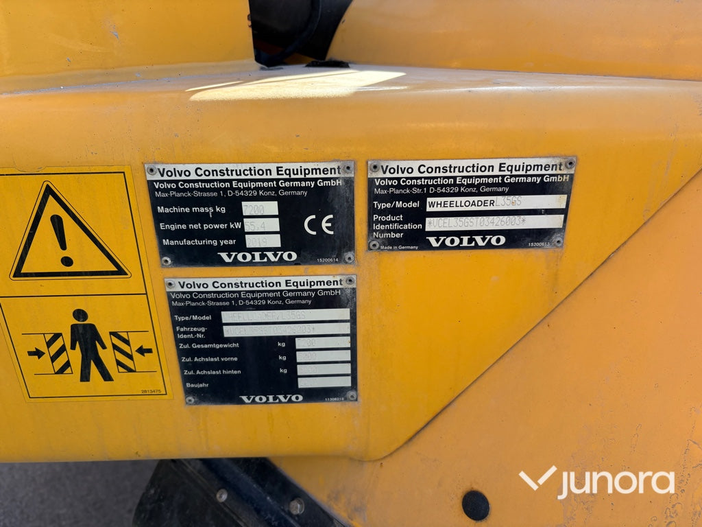 Hjullastare - Volvo, L35GS