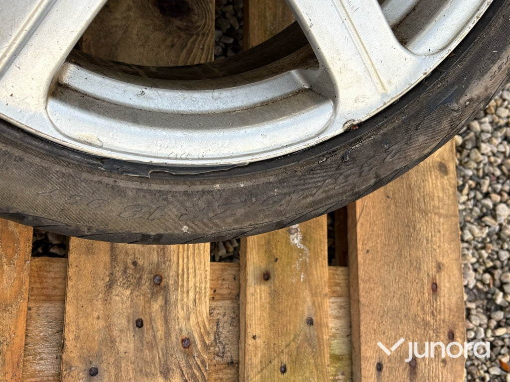 Däck med fälg - 2 st, 19 tum