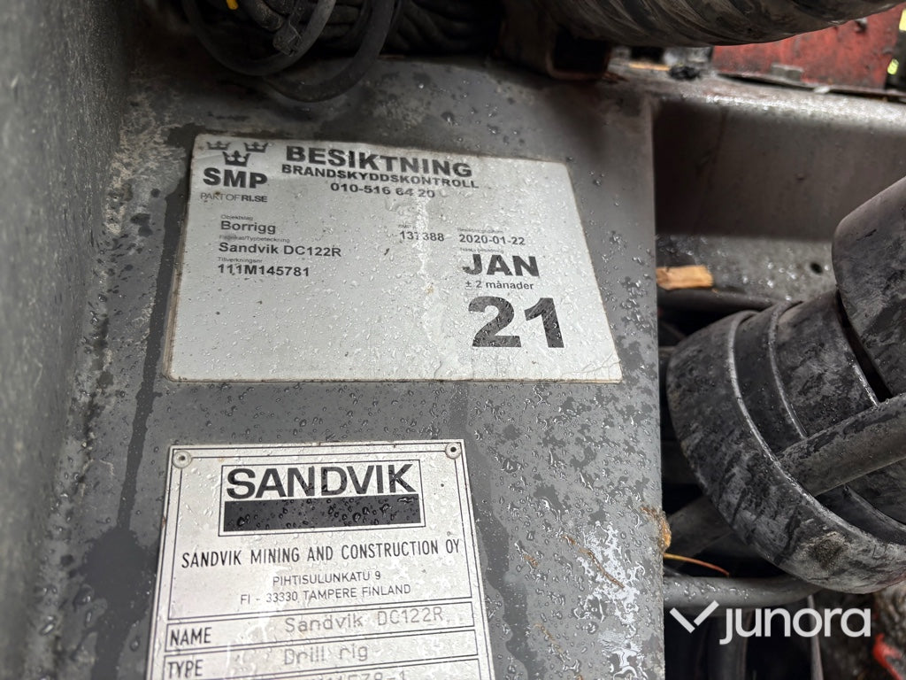 Borrigg Sandvik DC122R