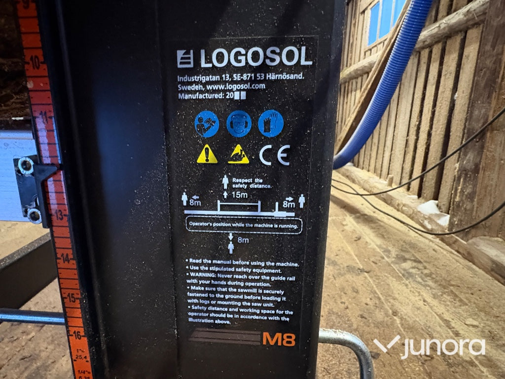 Sågverk - Logosol, M8 Sawmill