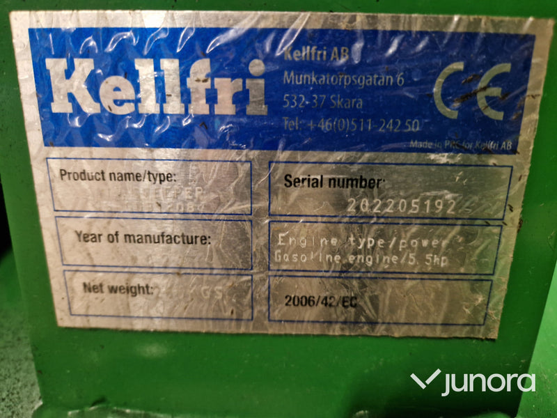 Lövuppsamlare  Kellfri ATV Sweeper GUB120